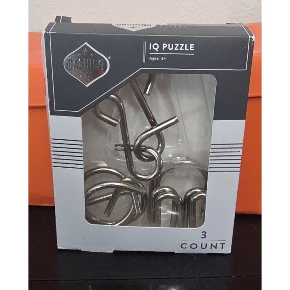 Dashing Fine Gifts - set of 3 -  IQ Puzzle Metal